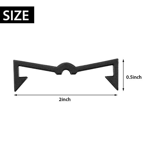 200 Pcs Pegboard Hook Locks Plastic Peg Hook Fixer Peg Board Hook Accessories