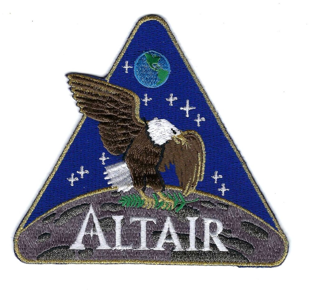 PATCH NASA ALTAIR SPACECRAFT CANCELLED PROGRAM       JP-11