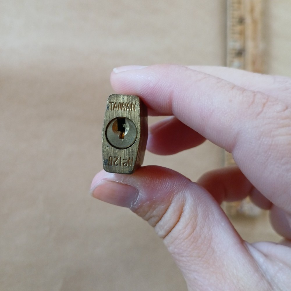 Vintage Master Padlock & Key