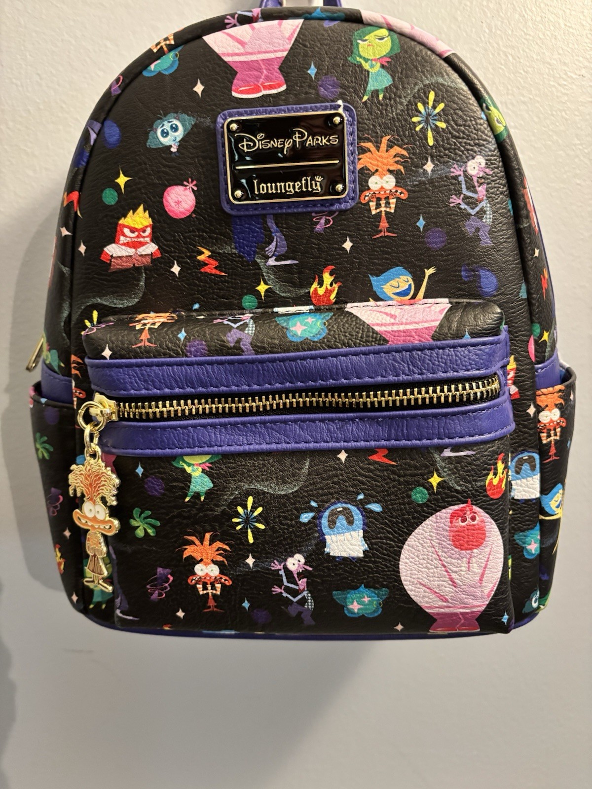 Disney Parks Pixar Inside Out 2 Backpack Bag Loungefly