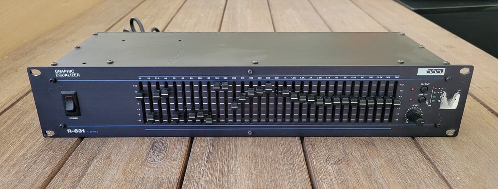 DOD Graphic Equalizer R-831 C Series