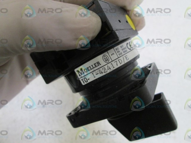 MOELLER HANDLE SWITCH T0-1-42417D/E NSMP