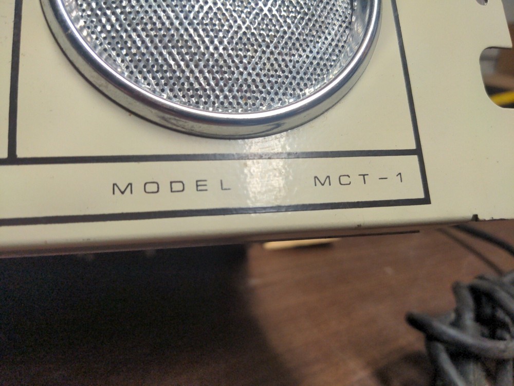 Bogen MCT-1 Intercom Control Center - Powers On But Not Tested - Rack Mountable