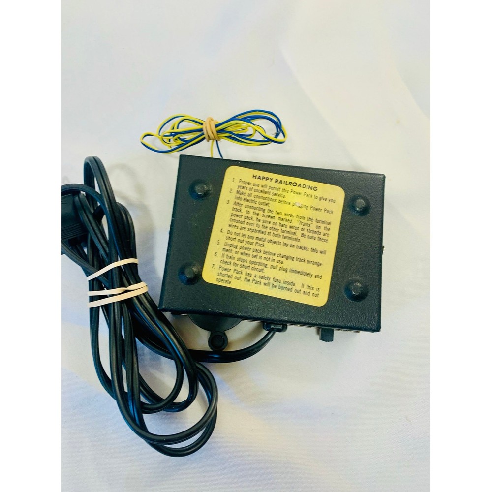 Model Railroad Power Pack and Switch Set