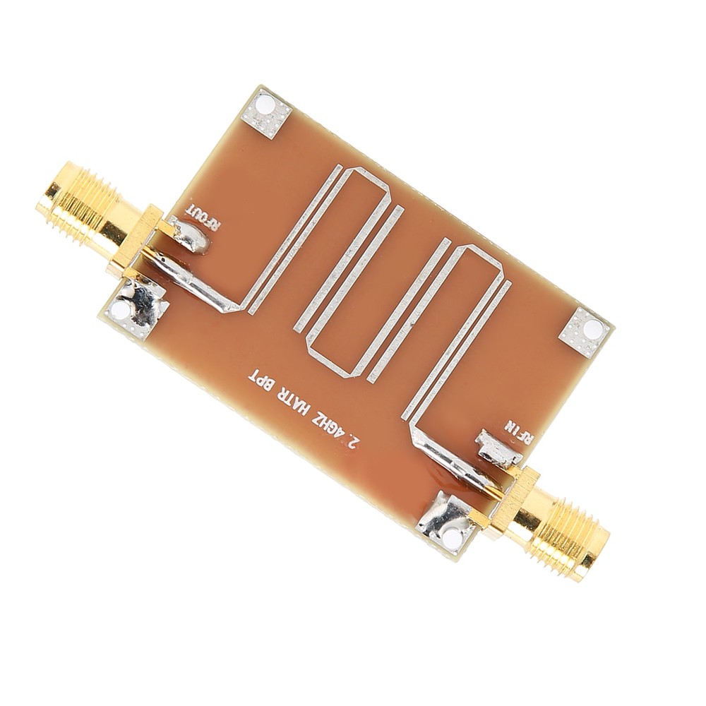 Bandpass Filter Module Microstrip Signal Board 2.4GHz Accessory Electronic Compˇ