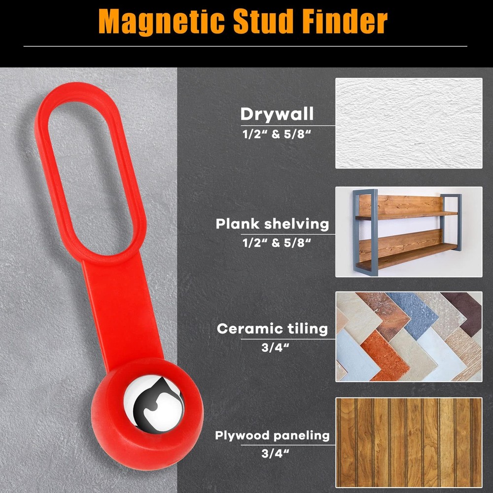 Magnetic Stud Finder set High Power Pull Studball Tool for Wall