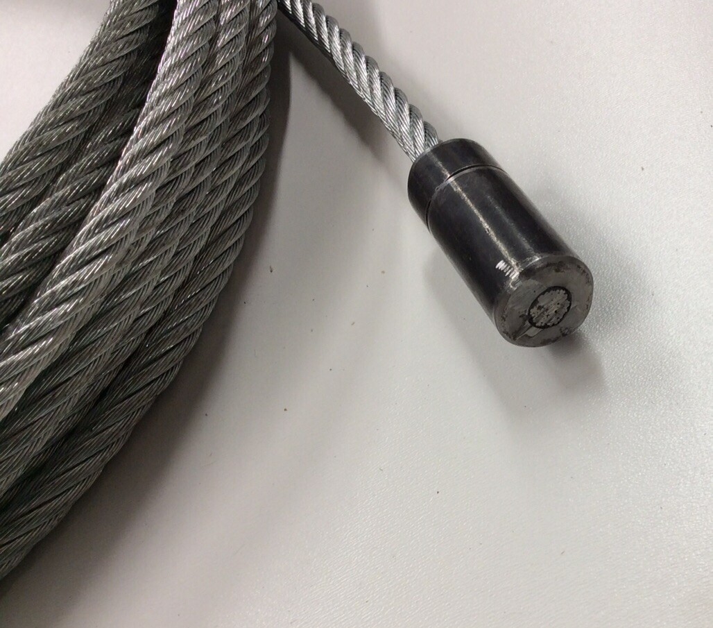 Water Service Line Slitter Puller Trenchless Pipe Replacement Cable 3/8” X 100’