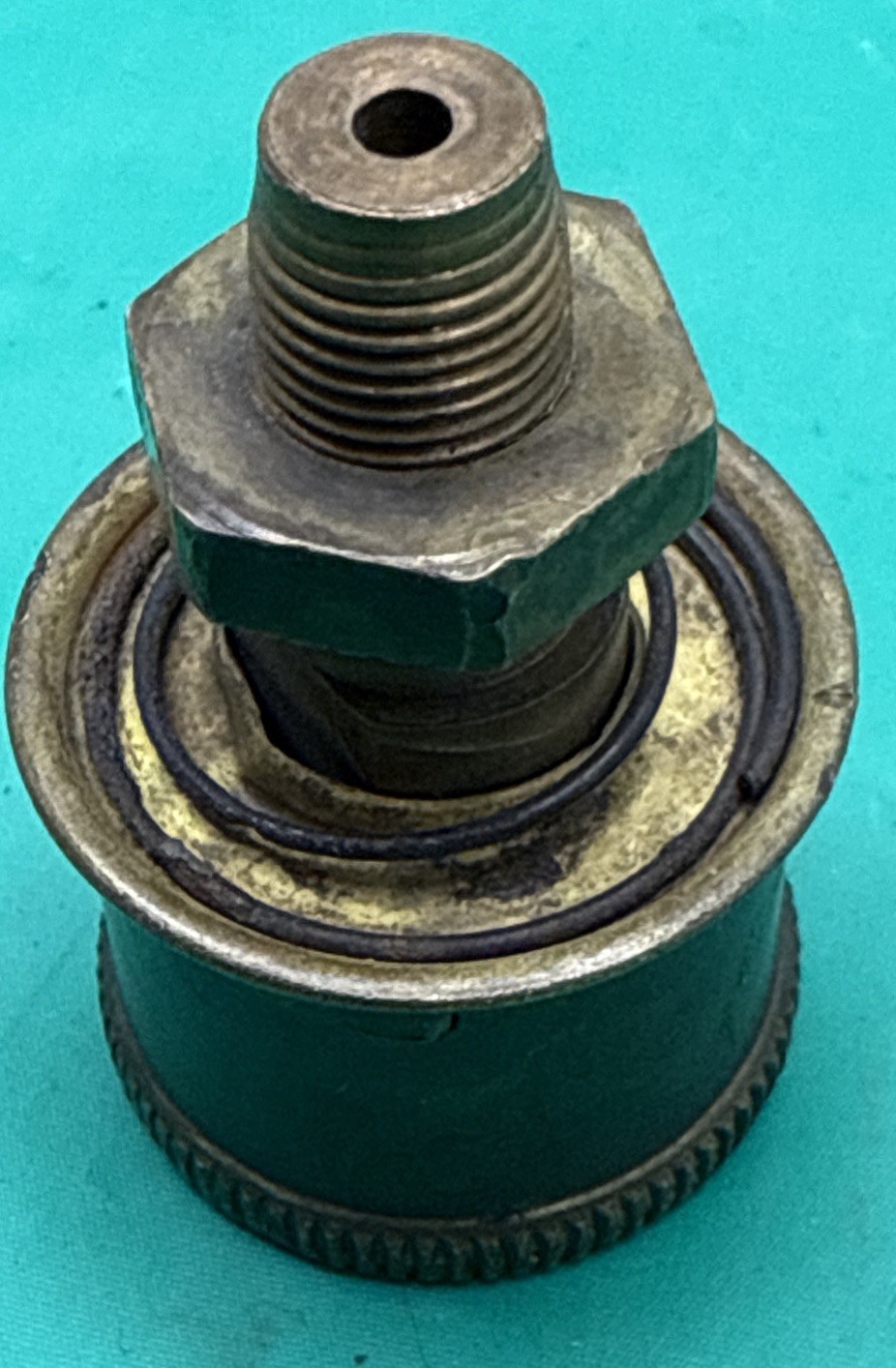 Vintage Lunkenheimer 1/4” Brass Grease Cup Oiler Gits No.00 Hit Miss Engine