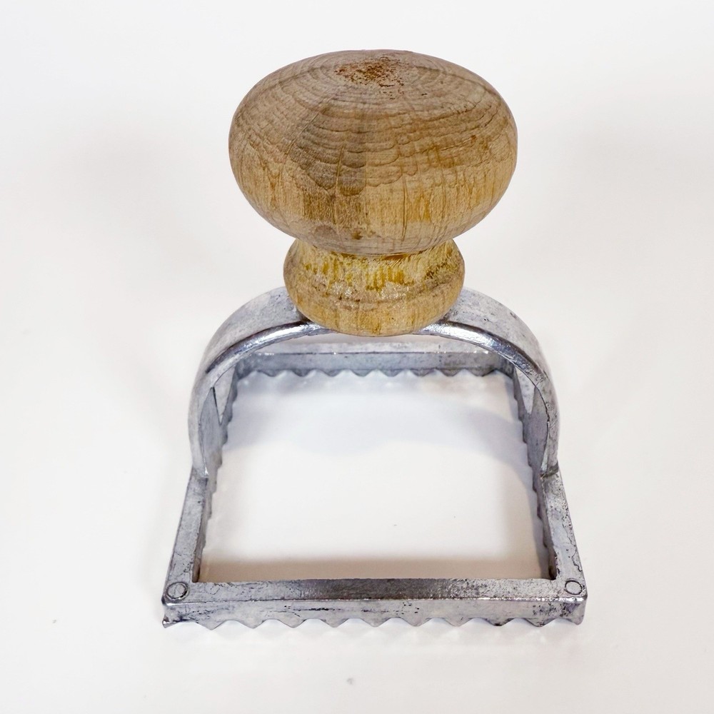 Square ravioli stamp Made in Italy 2.5" pasta shaper