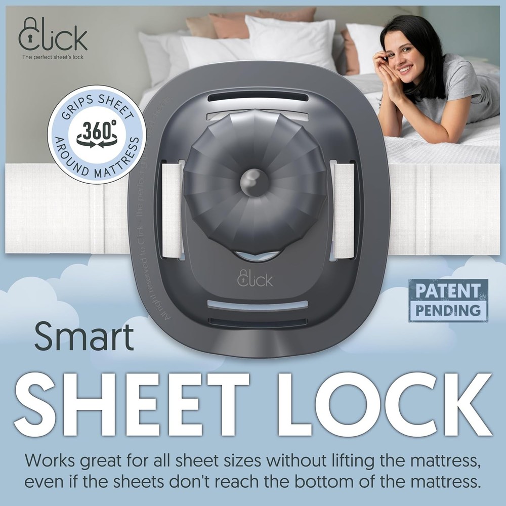 Sheet Holders for Adjustable Bed - Sheet Clips & Straps Keep Sheets in Place ...