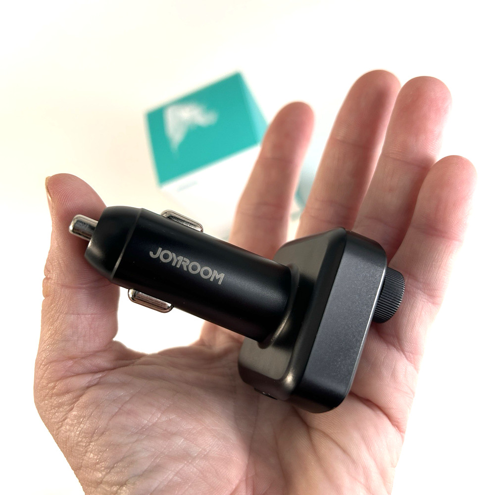 Bluetooth 5.3 FM Transmitter Car Adapter Stronger Dual Mics JOYROOM