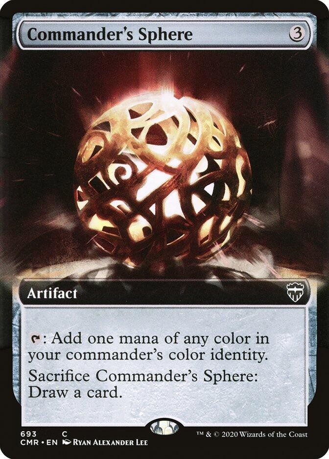 Commander's Sphere (Extended Art) Commander Legends 693 MTG NM