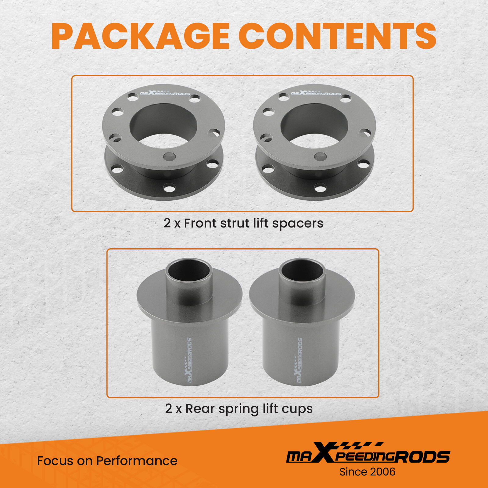 3" Full Lift Kit Fit Lincoln Town Car For Mercury Grand Marquis 2003-2011