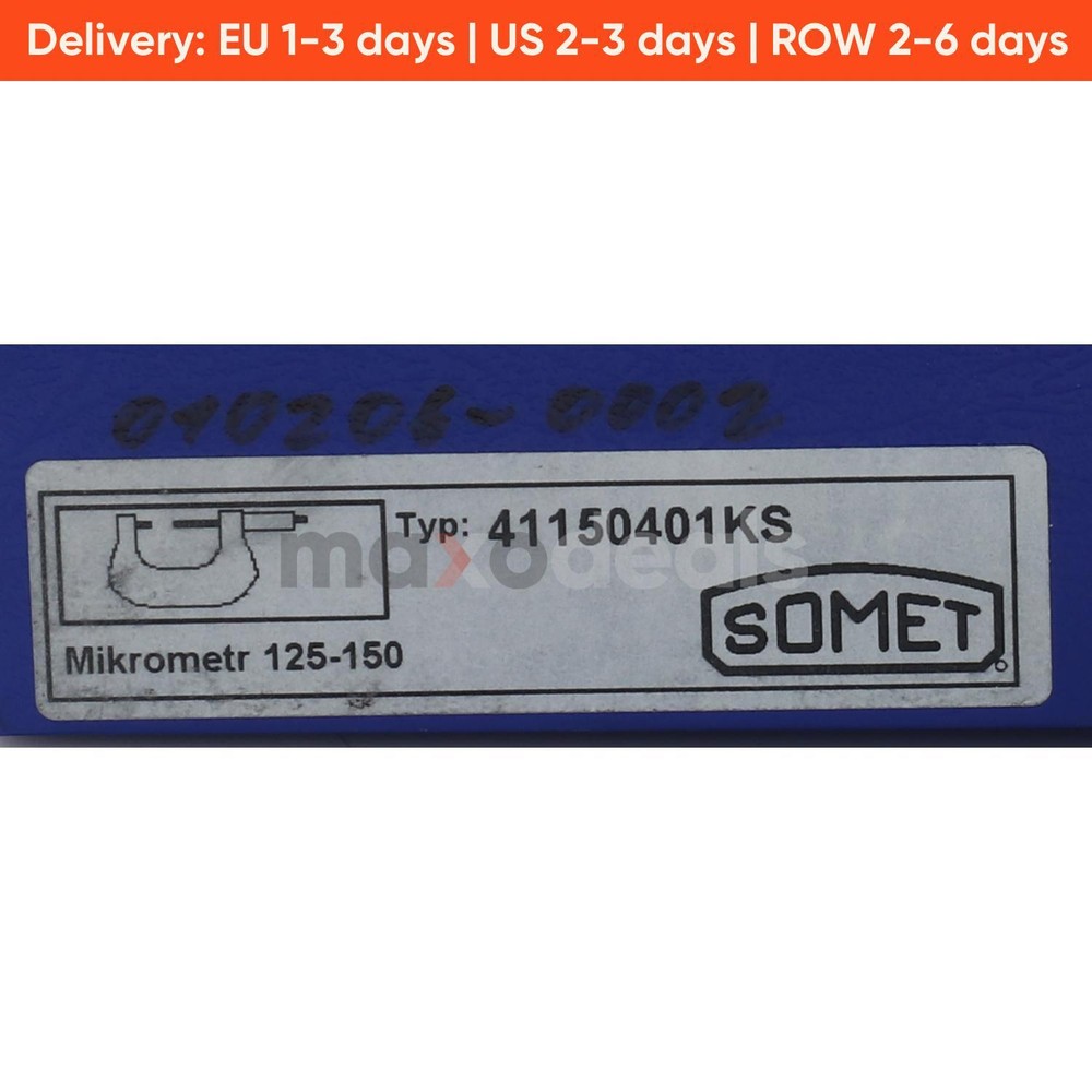 Somet 41150401KS Micrometer New NFP