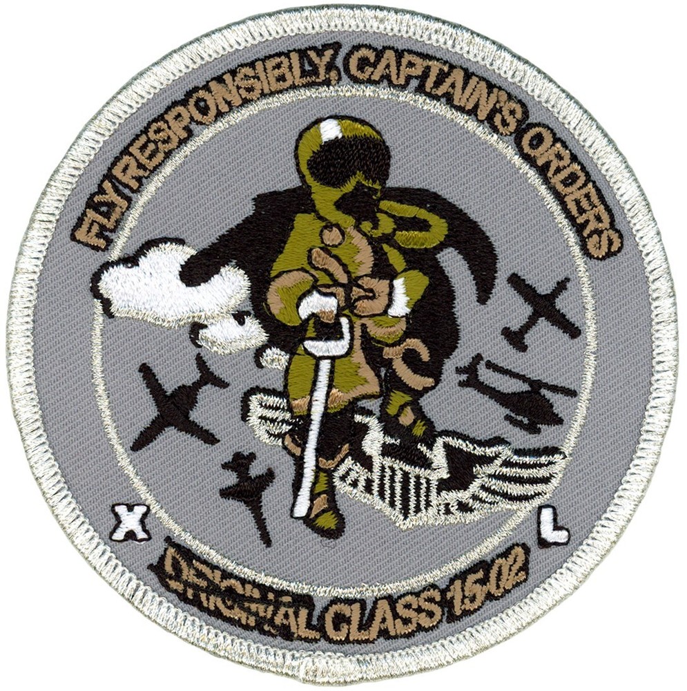 USAF LAUGHLIN SPECIALIZED UNDERGRADUATE PILOT TRAINING CLASS 2015-02 PATCH