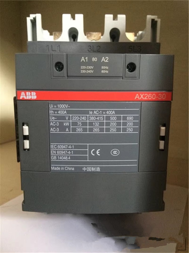 ABB AC contactor AX260-30-11 AC220V