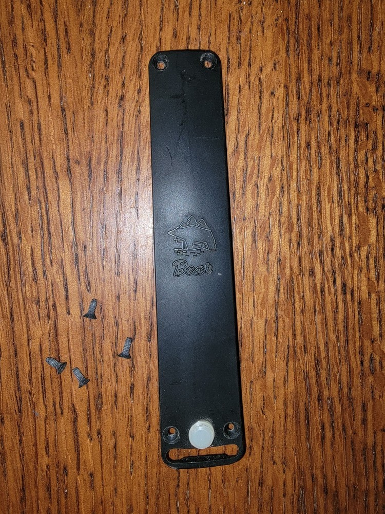 Fred Bear B Riser Sight Block Off Plate
