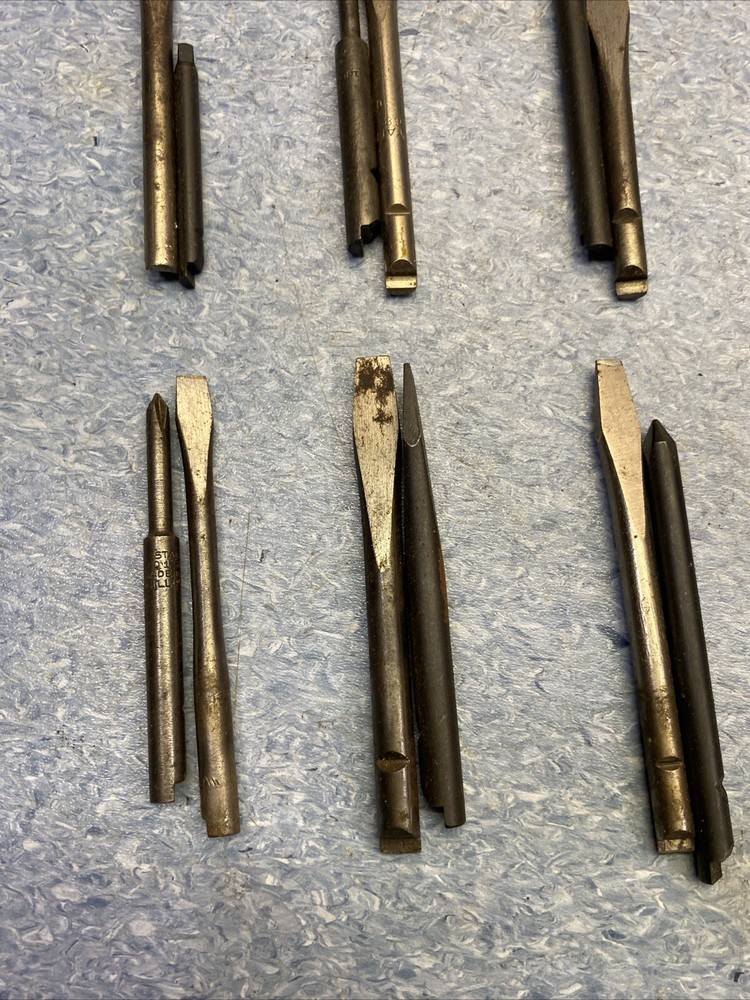 large lot 50 PUSH Screw Tips BITS VESSEL / YANKEE STANLEY tools