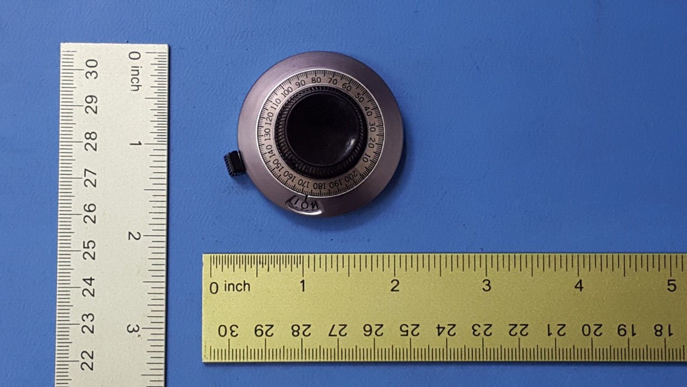 DIAL SCALE, 21A11A11B10 , Spectrol , 15 TURN CONCENTRIC