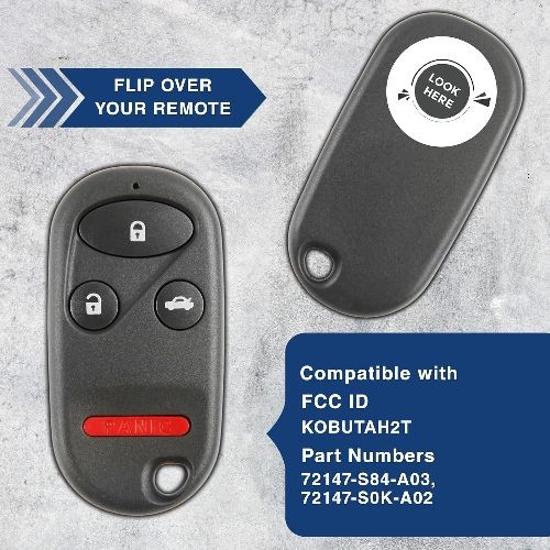 Entry Remote Control Car Key Fob Replacement