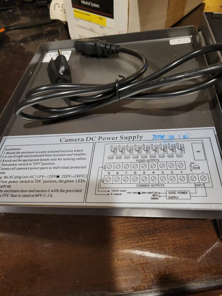 CCTV Power Supply Luxon DC 9