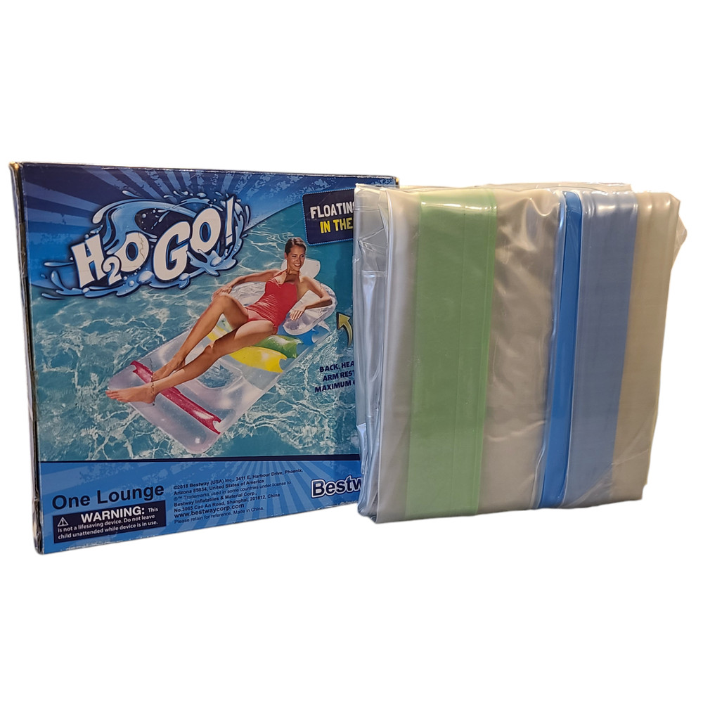 H2OGO! Kool Lounge Inflatable Pool Float