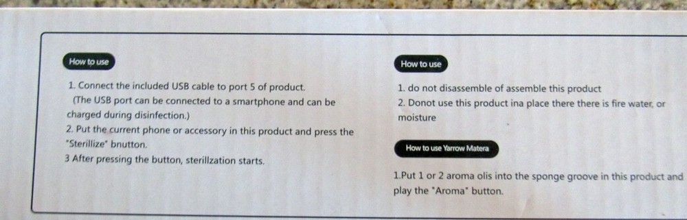 UV Multifunction Sterilizer Sharp NC-01