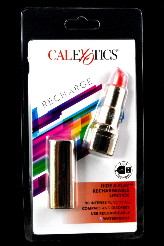 Hide & Play Rechargeable Lipstick Vibrator