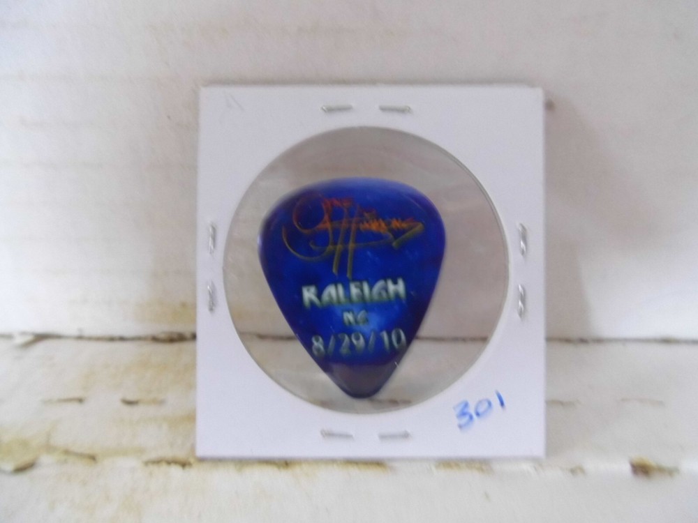 KISS "GENE SIMMONS" 8/29/10 GUITAR PICK~READ DESCRIPTION #12~10