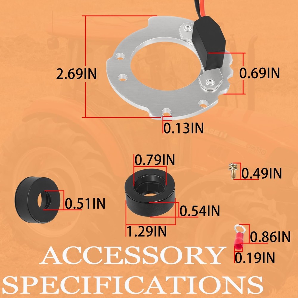 1244A For Pertronix Electronic Ignition Conversion Kit Ignitor for Ford 4 CYL