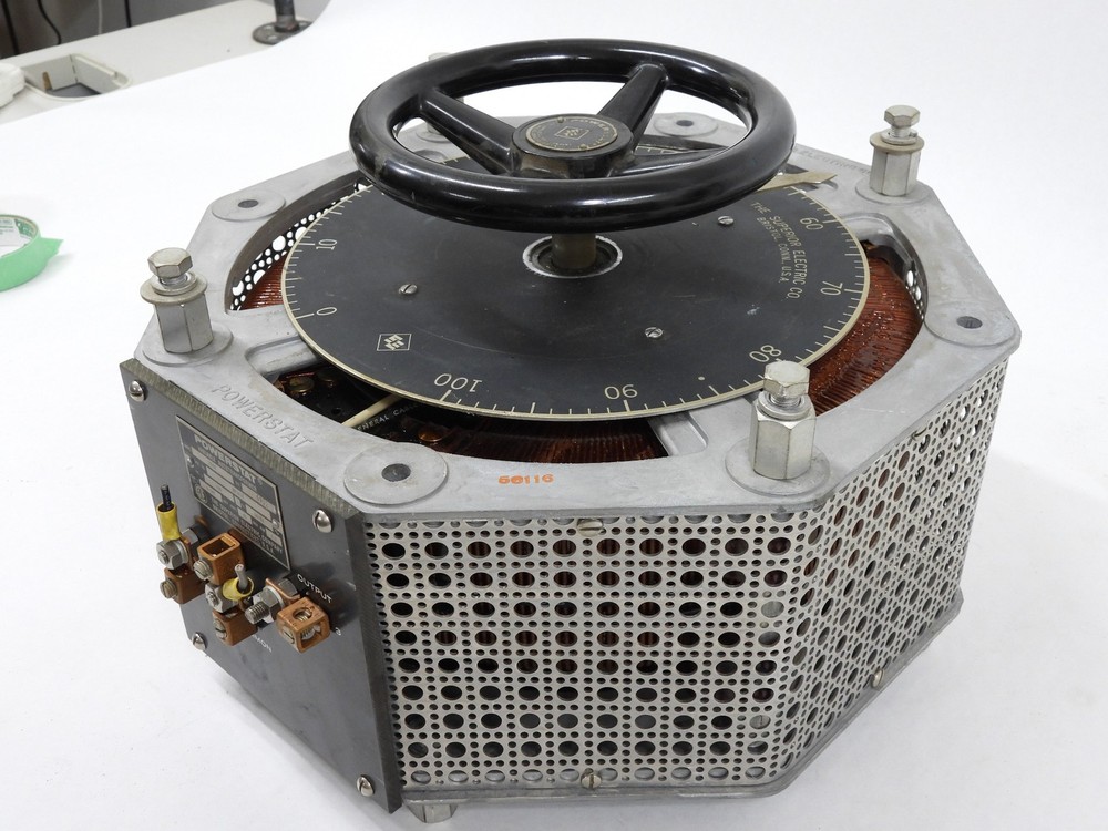 Superior Electric Variac Powerstat 1156-C 45A Variable Transformer (nice)