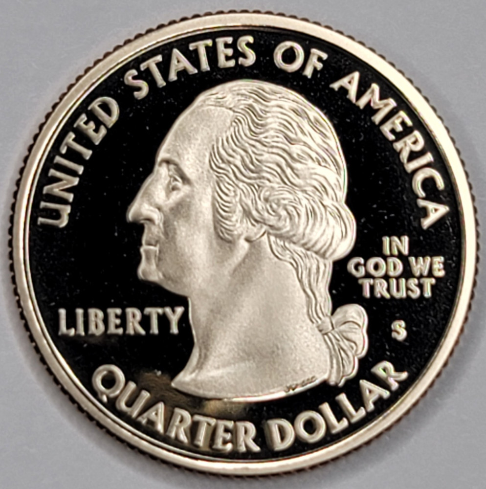 2003 S Gem Proof DCAM Alabama State Quarter - CN-Clad