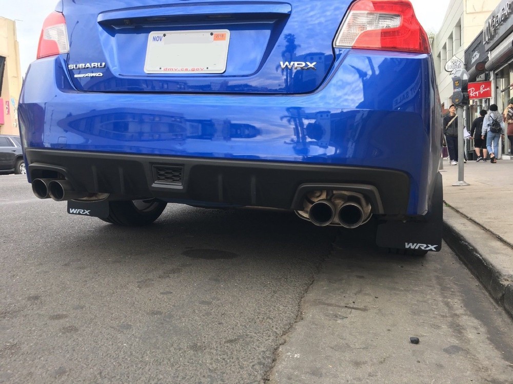 [SR] 02-07 Mud Flaps Set BLACK w/ Hardware Kit & Custom Vinyl B