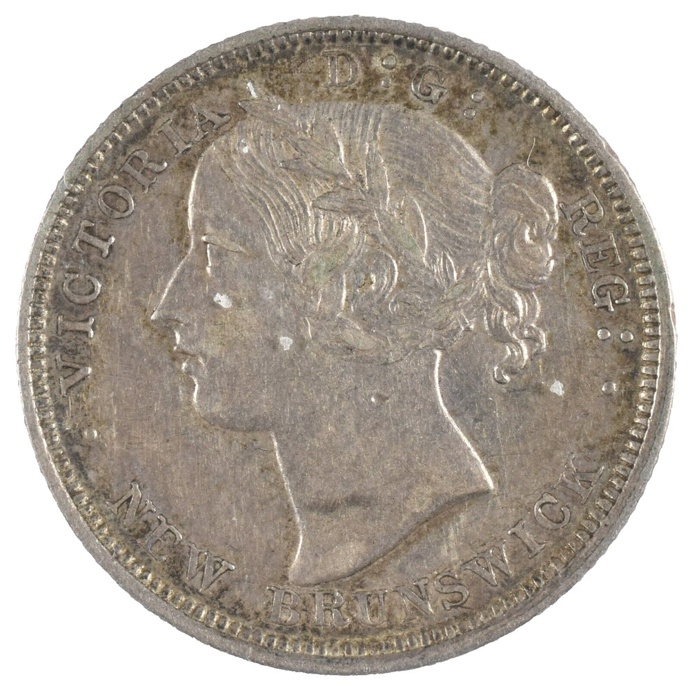New Brunswick 1862 20 Cents ICCS VF30