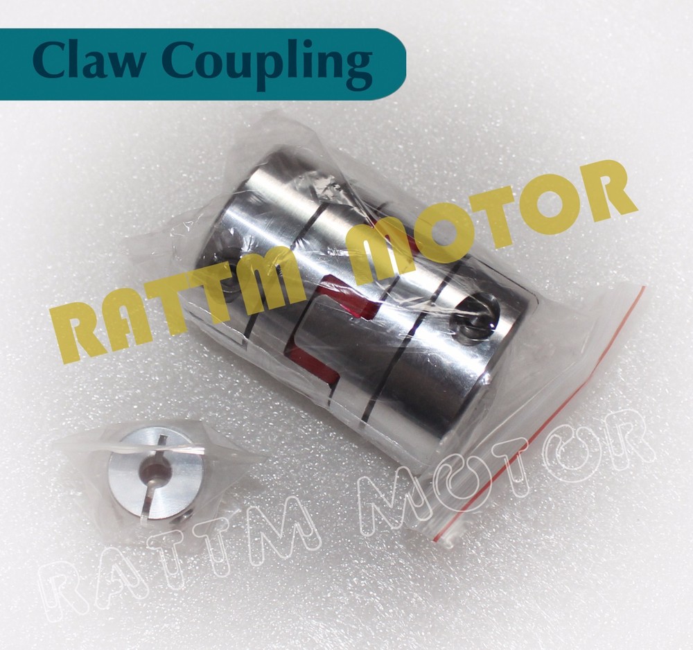 3Pcs 6.35x8mm Flexible Plum Coupling Shaft Coupler CNC Encode Connect D25L30