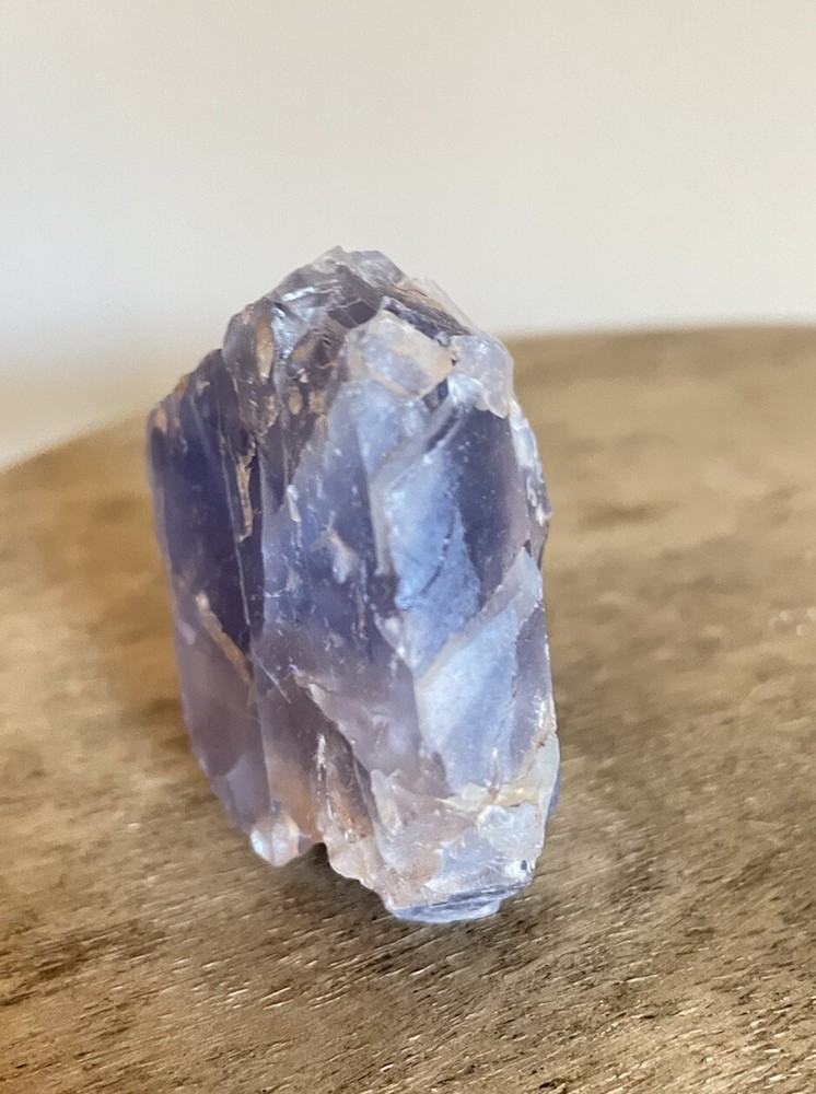 Vivid Purple-Blue Fluorite Crystal Cluster