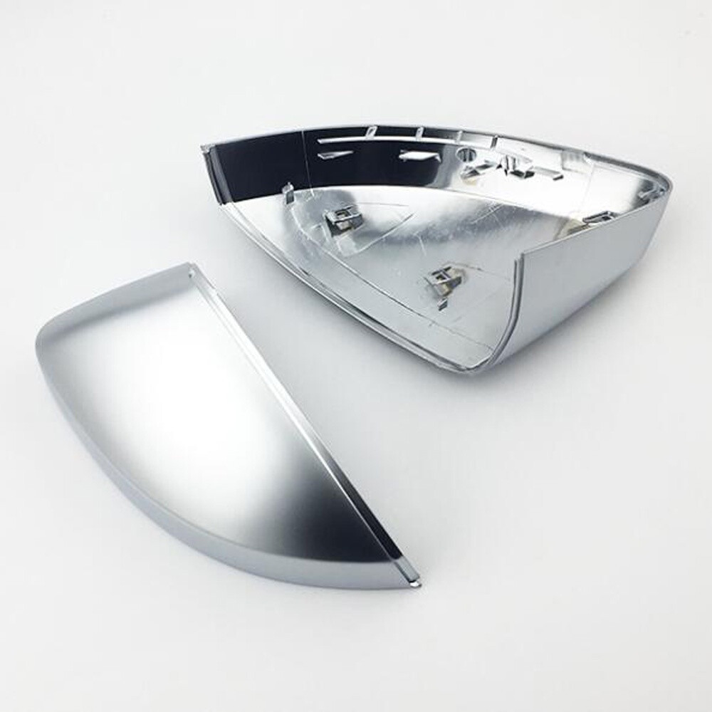 Car Audi Model Chrome Silver Rearview Mirror Protective Cap