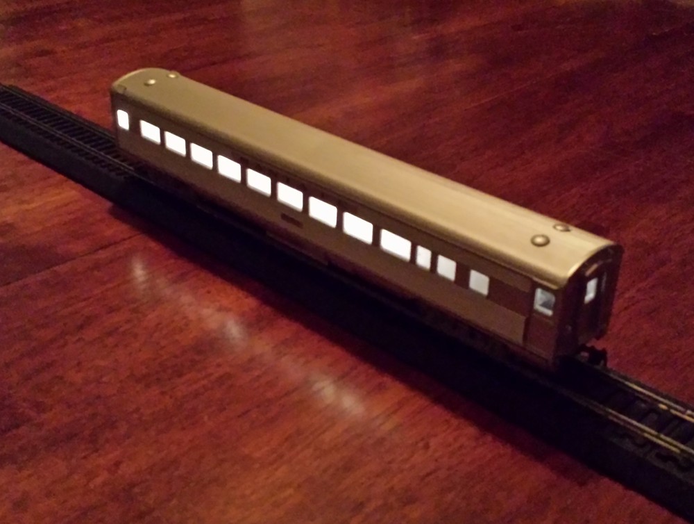 Model RR Coach LED lighting kit. Constant intensity, non-directional, DC or DCC