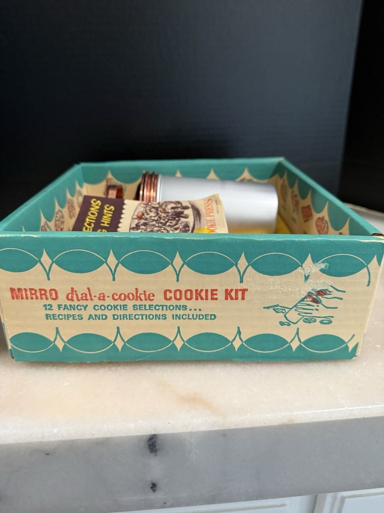 Mirro Dial A Cookie Kit Vintage Kitchen Press
