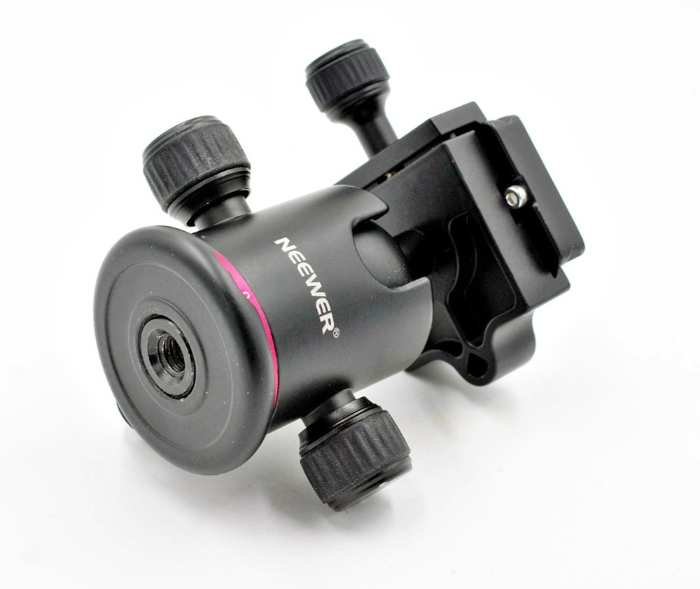 Neewer Metal Ball Head for Tripod with Arca Type Quick Release Plate
