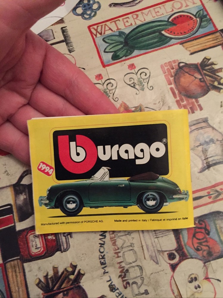 1994 Burago Auto Catalog
