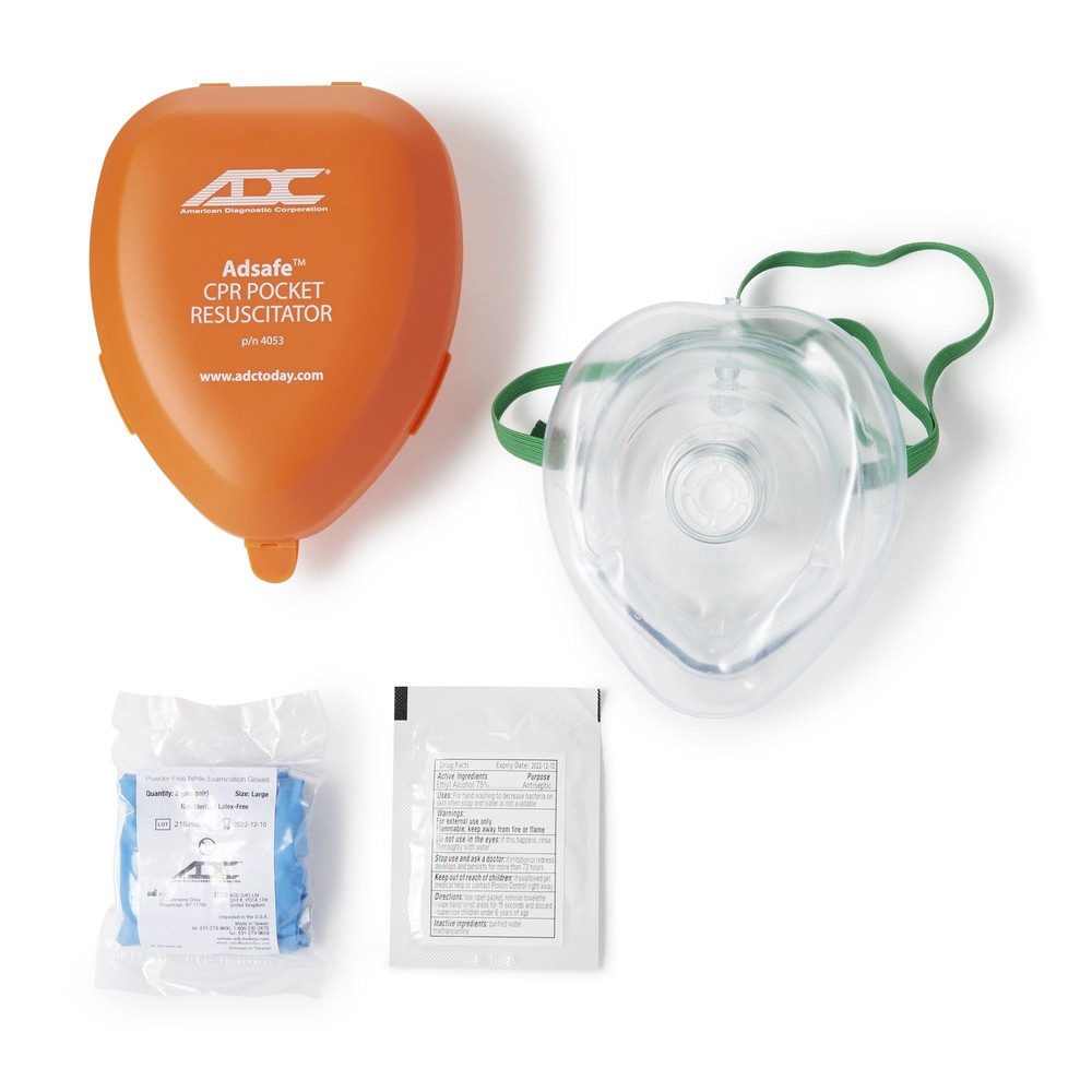 Adsafe CPR Pocket Resuscitation Mask (EA/1)