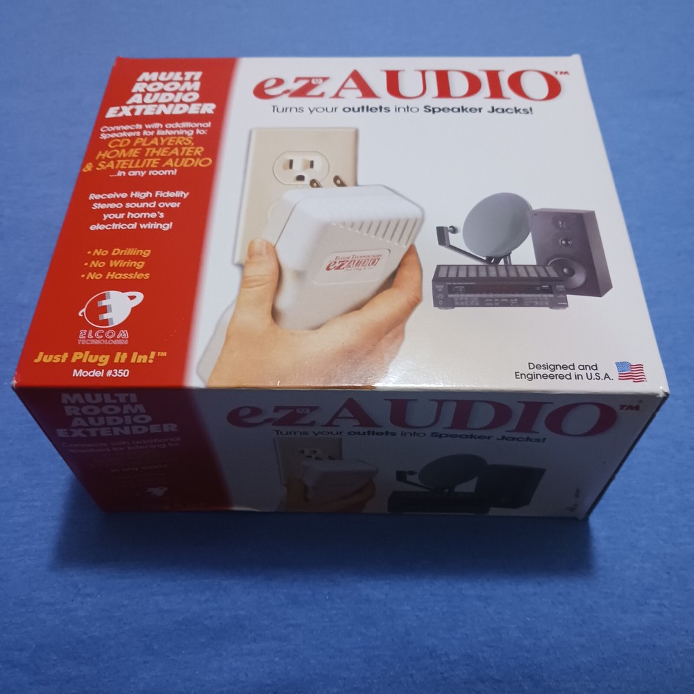 EZAUDIO SURROUND SOUND HELPER - Multi Room Audio Extender, Wireless, Unused