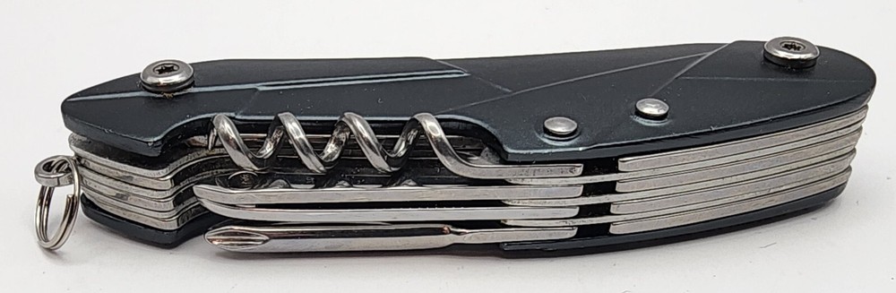 X Gear- Dark Gray Multi-Function Tool - Pocket Knife