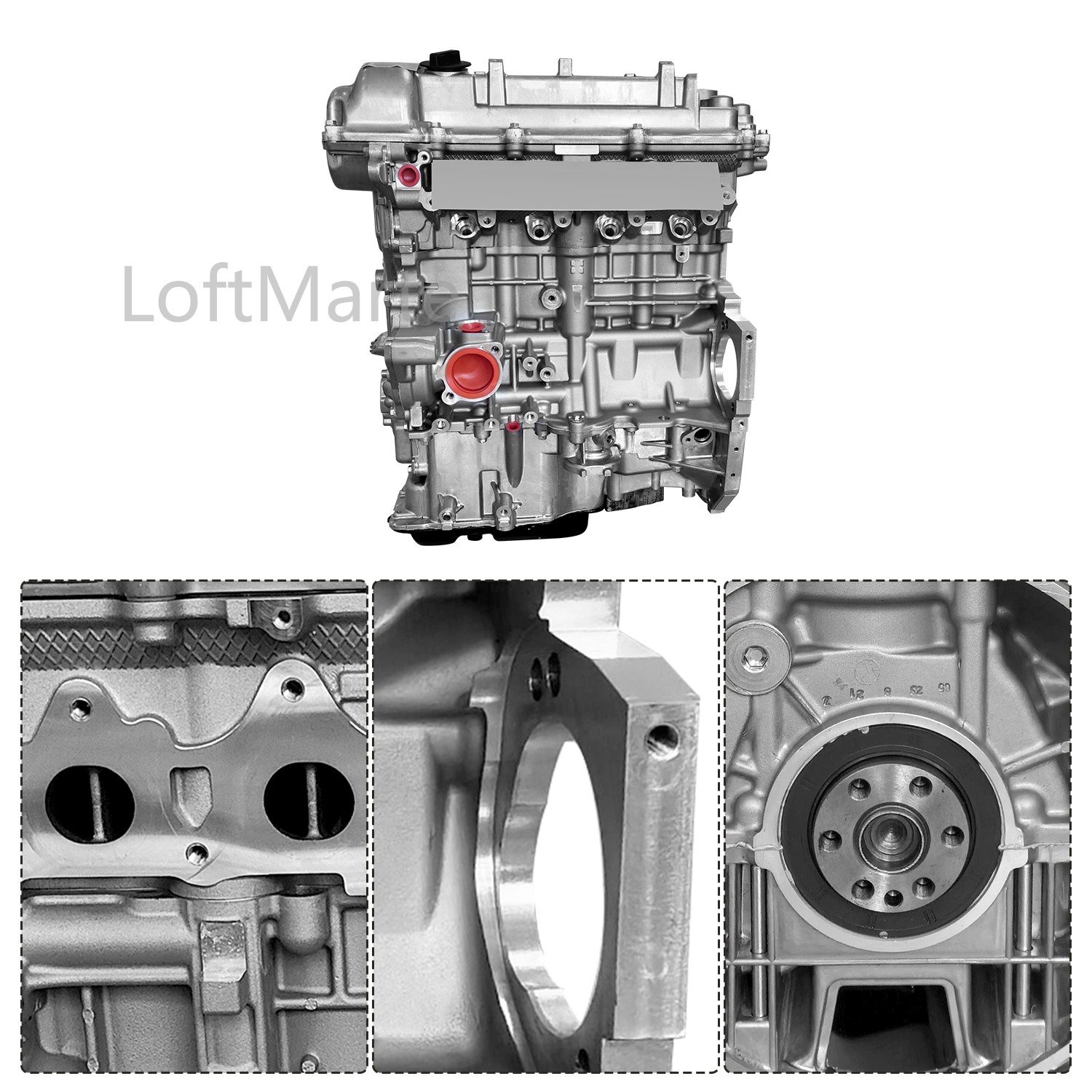 G4FJ 1.6L Turbo Engine Long Block Assembly For 11-22 Hyundai Tucson Veloster Kia