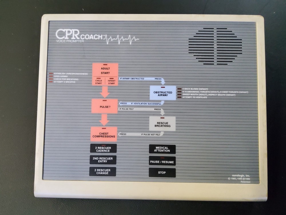 CPR Coach Voice Prompter for Educational Research For First Aid.