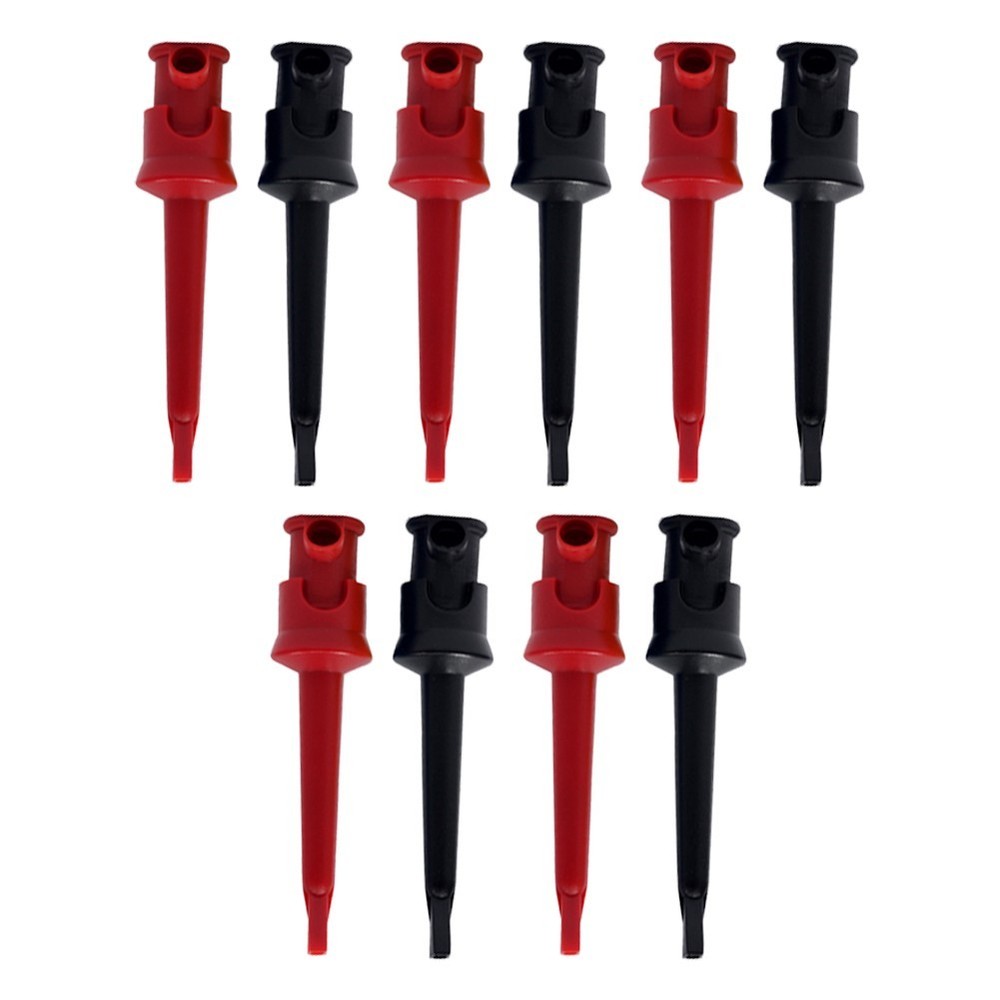 Professional quality Copper Grabber Clips for Multimeter Testing (Pack of 10)