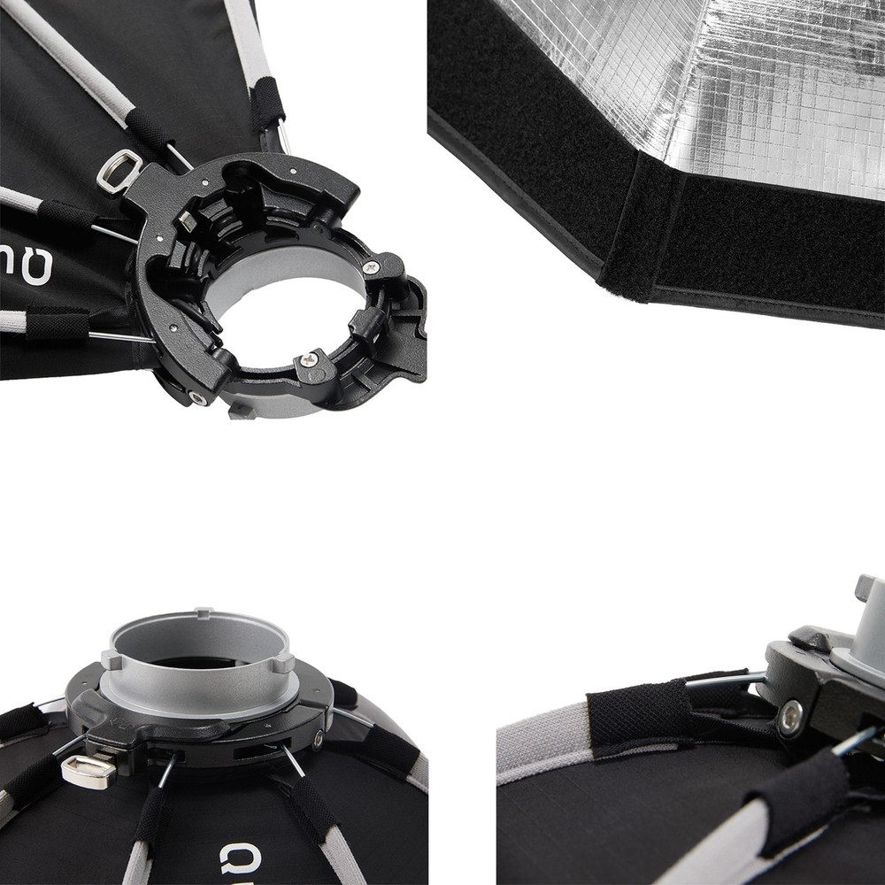 Aputure Quick Dome 40 40cm/16in Circular Octagonal Quick Release Softbox w/8-Rod