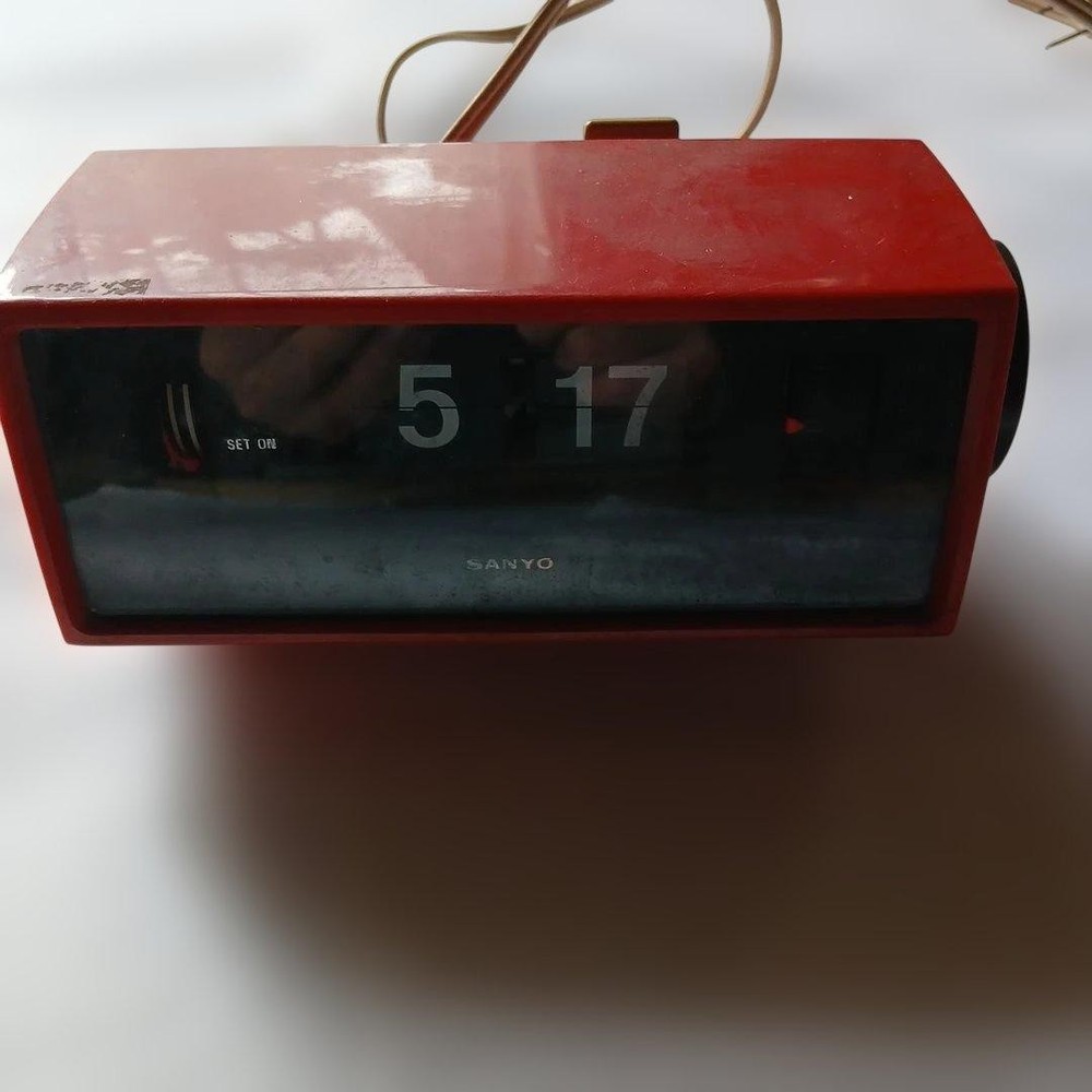 SANYO patter clock Showa retro