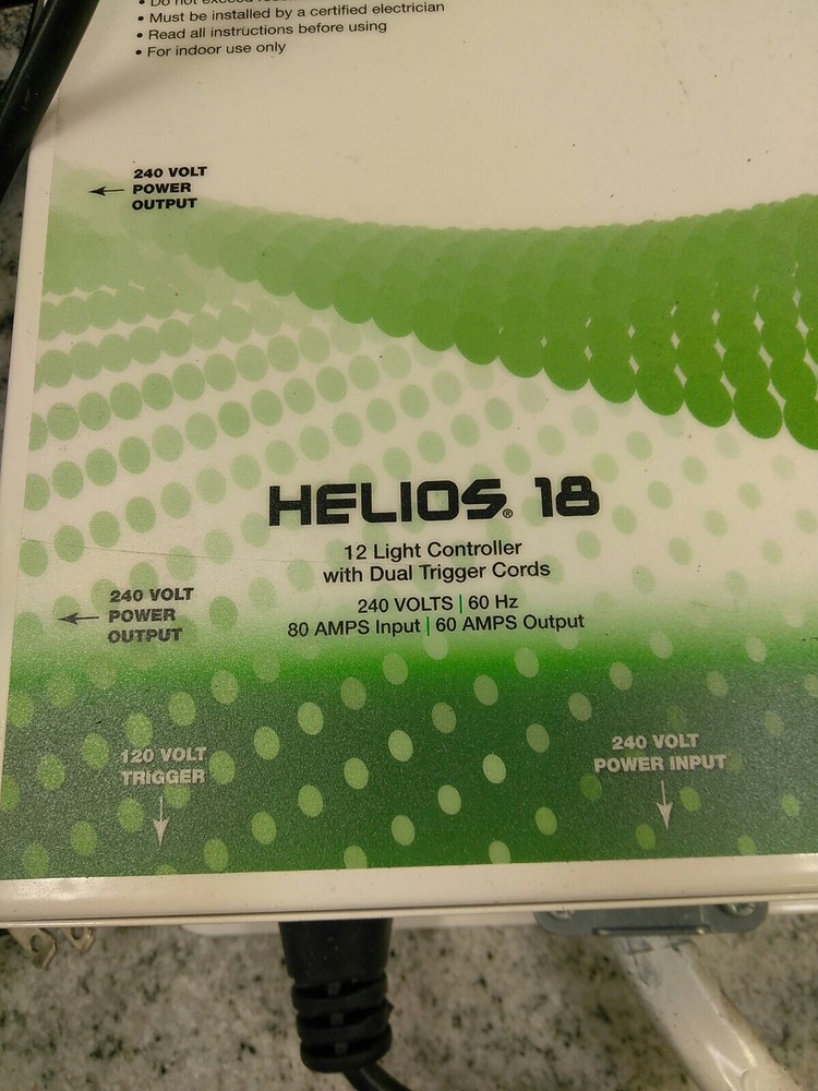 Titan Controls Helios 18, 12-Light 240VA Controller w/Dual Trigger Cords(16-24C2
